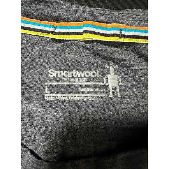 Smartwool Grey Short Sleeve Merino 150 Baselayer Shirt Size Large - Picture 2 of 8